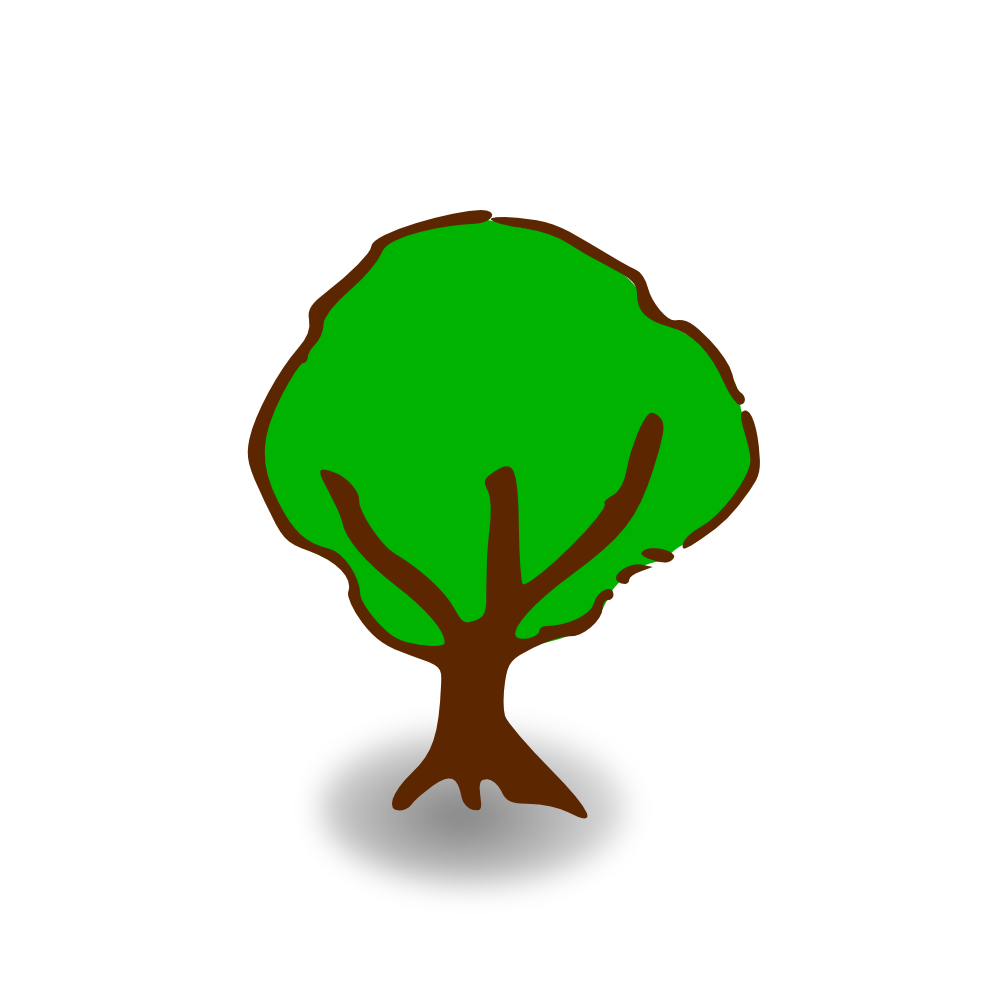 Cartoon Tree Clip Art No Background