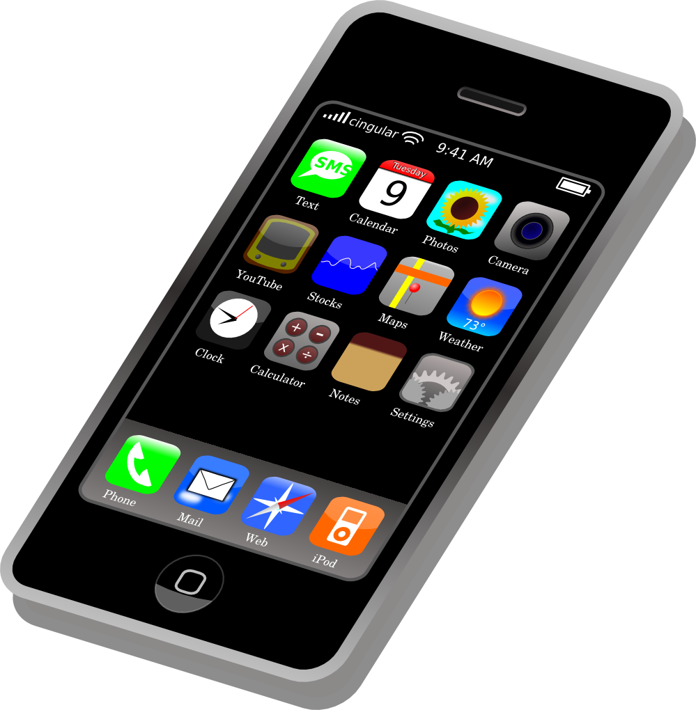 Cell Phone Clip Art Cell Phone Clip Art
