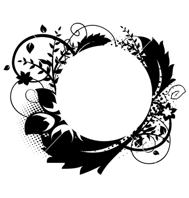 Circle Frame Vector