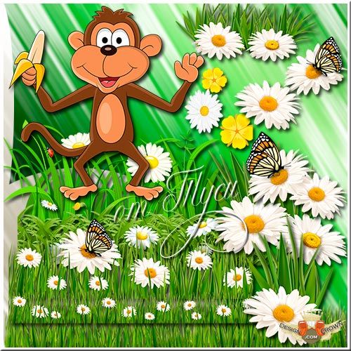 Clip Art Butterflies and Daisies Clip Art Butterflies and Daisies