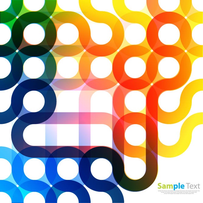 Colorful Circles Clip Art Free