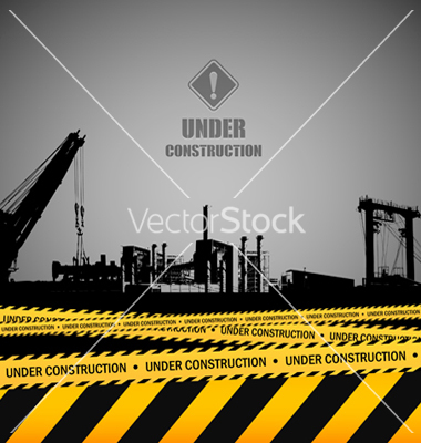 Construction Cover Page Design Template