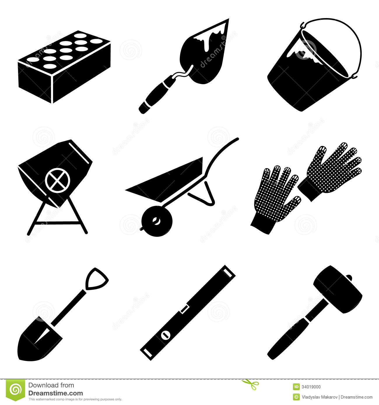 Construction Tools Vector Icons