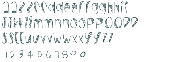 Crazy Letter Fonts