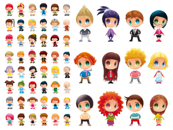 Cute Cartoon Characters Cute Cartoon Characters