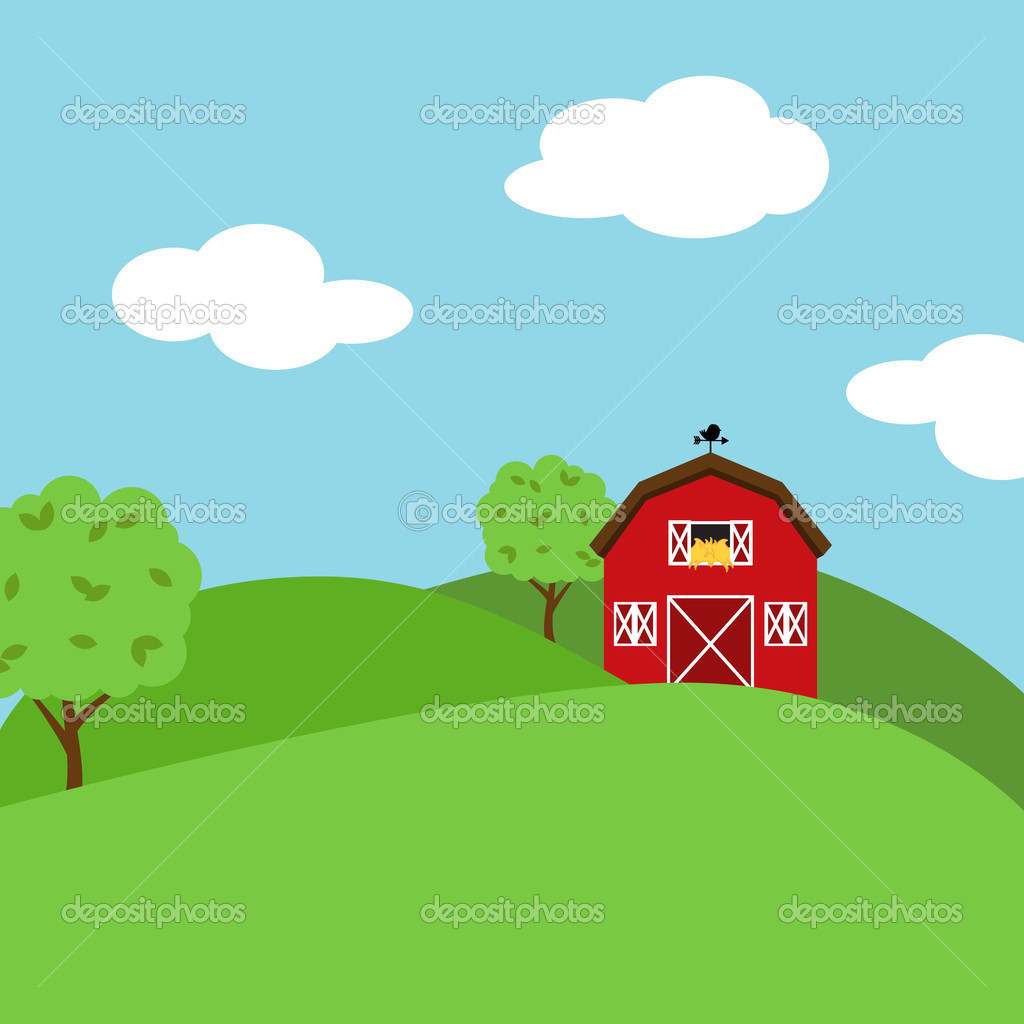 Cute Cartoon Farm