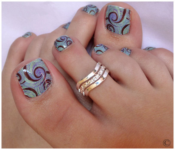 15 Cute Toenail Polish Designs Images