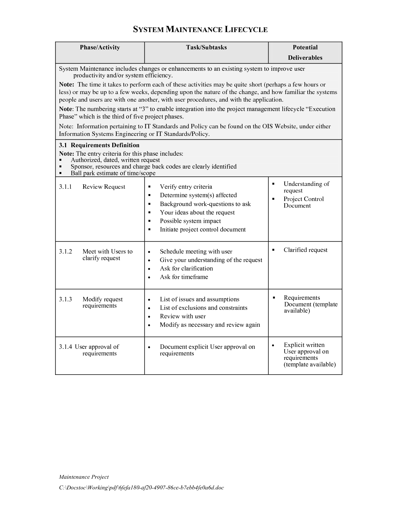 Design Document Template