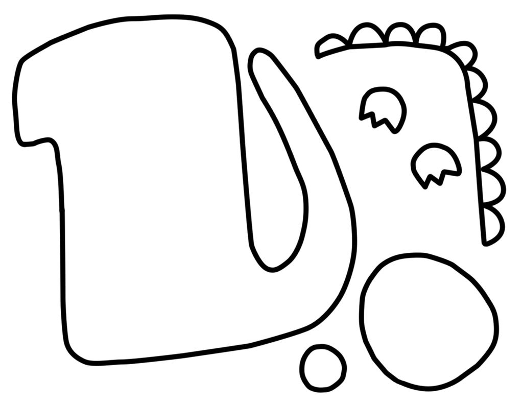 Dinosaur Cut Out Shapes Dinosaur Cut Out Shapes