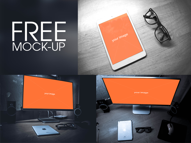 16 Photos of Mock Up PSD Free Download