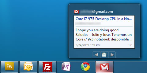 Download Gmail Notifier for Windows 7 Download Gmail Notifier for Windows 7