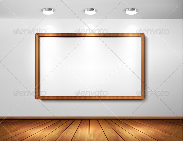 Empty Frames On Wall