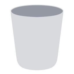 Empty Trash Can Icon