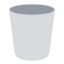 Empty Trash Can Icon