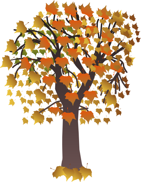 Fall Maple Tree Clip Art