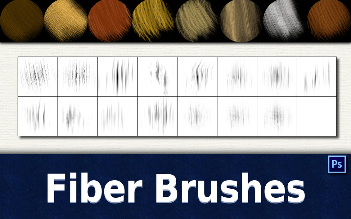 Fiber Brushes Photoshop