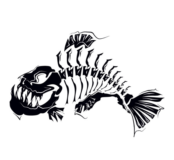 Fish Silhouette Vector