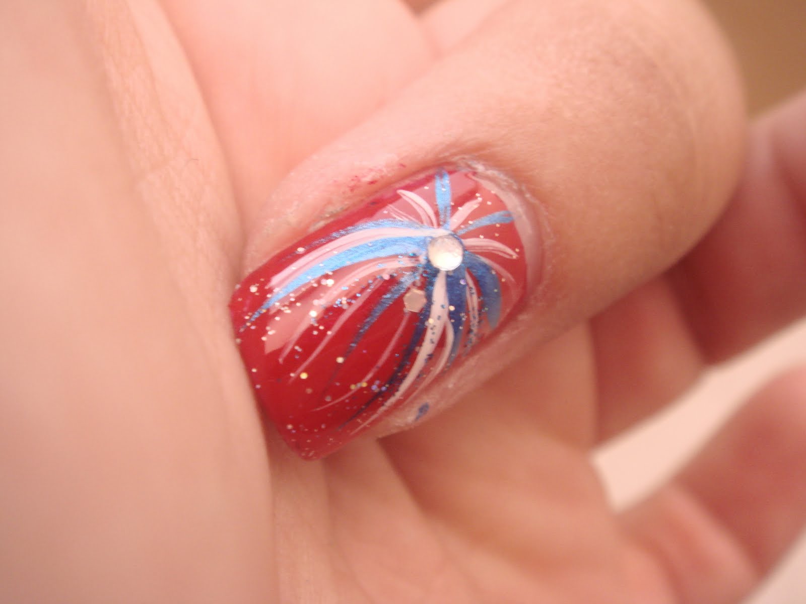 Fourth of July Nail Art Designs