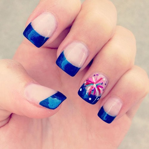 Fourth of July Nail Art Designs