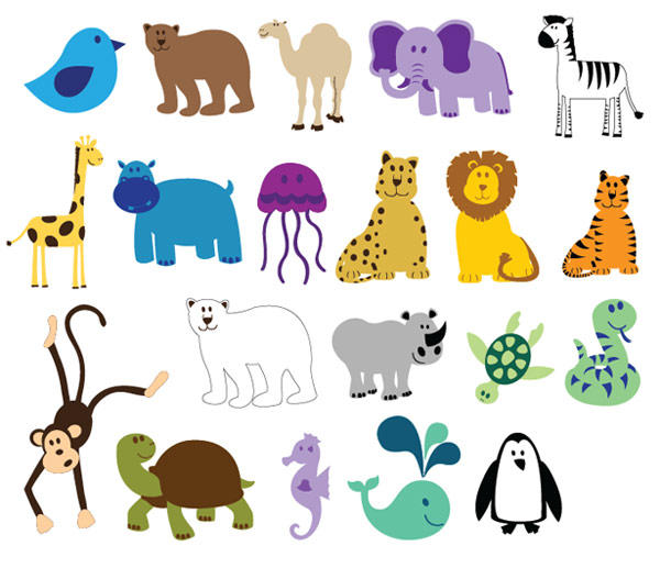 16 Photos of Free Vector Animals