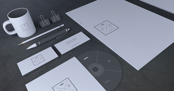 Free Blank Stationery Mockup PSD Free Blank Stationery Mockup PSD