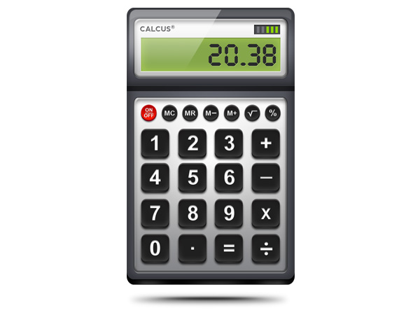 10 Old Calculators Icon Images