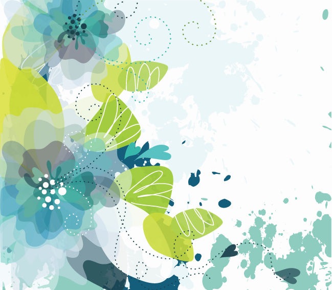 Free Floral Vector Illustration Free Floral Vector Illustration