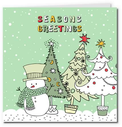 Free Printable Christmas Card Designs