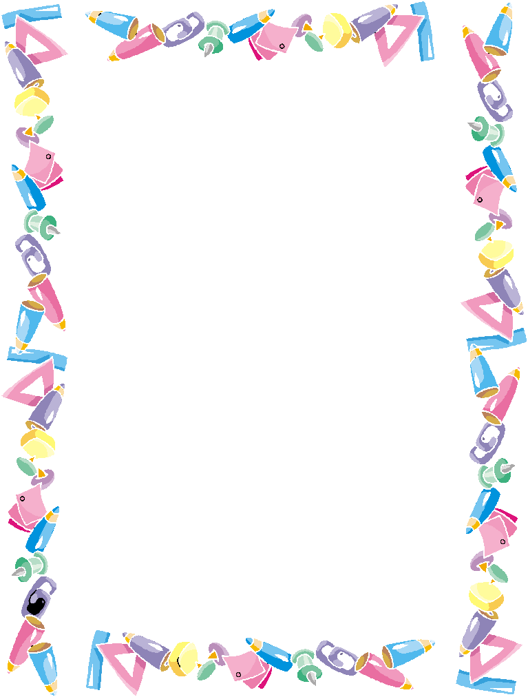 Free Printable Page Borders School