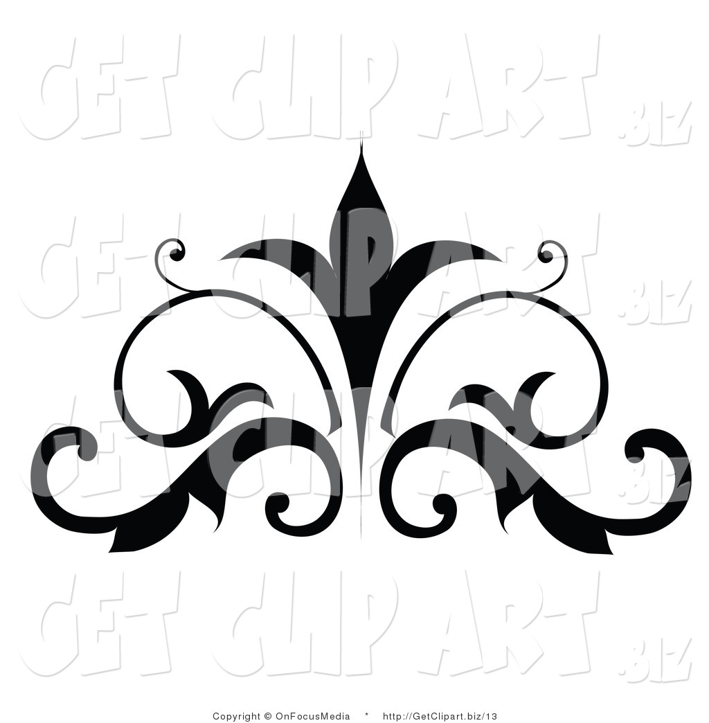 Free Scroll Design Clip Art