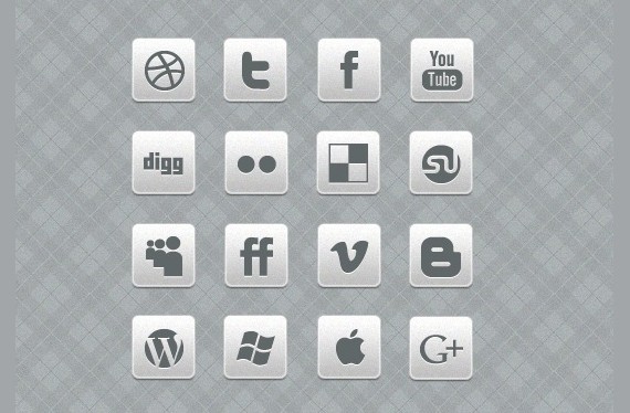 Free Social Media Icons Black