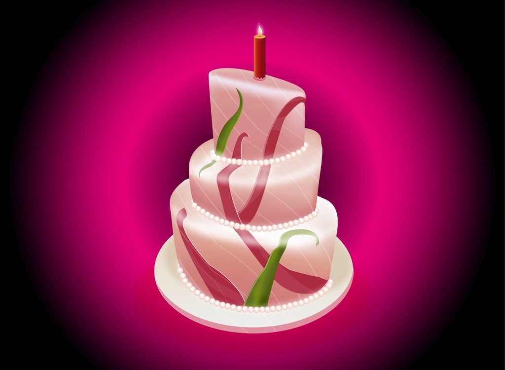 Free Vector Clip Art Birthday Cake Free Vector Clip Art Birthday Cake