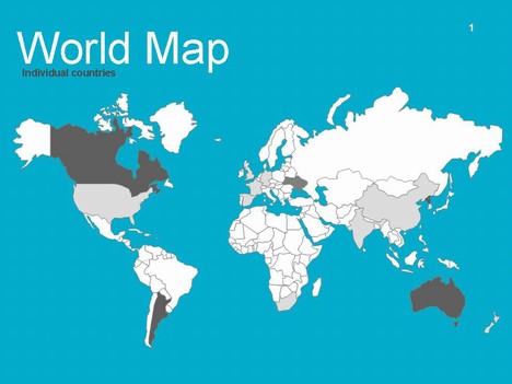 Free Vector World Map