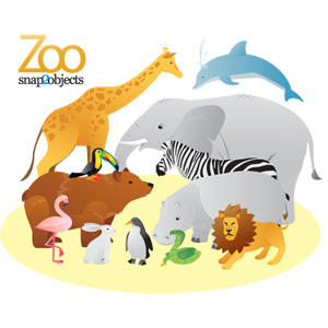 Free Vector Zoo Animals