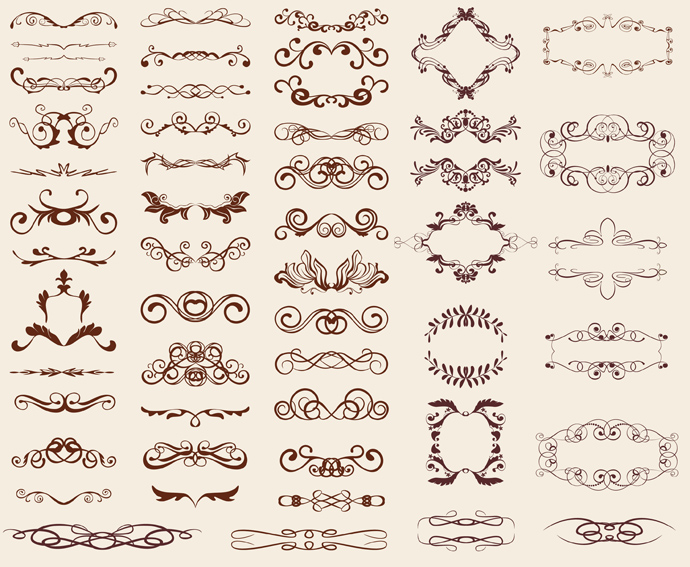 Free Vintage Vector Design Elements