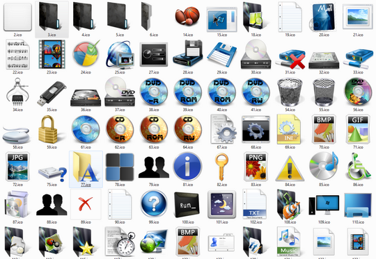 Free Windows 7 Icons Pack