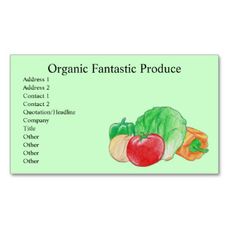 Fresh Produce Business Cards