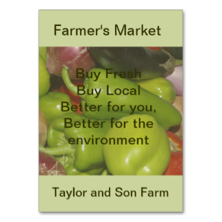 Fresh Produce Business Cards Fresh Produce Business Cards