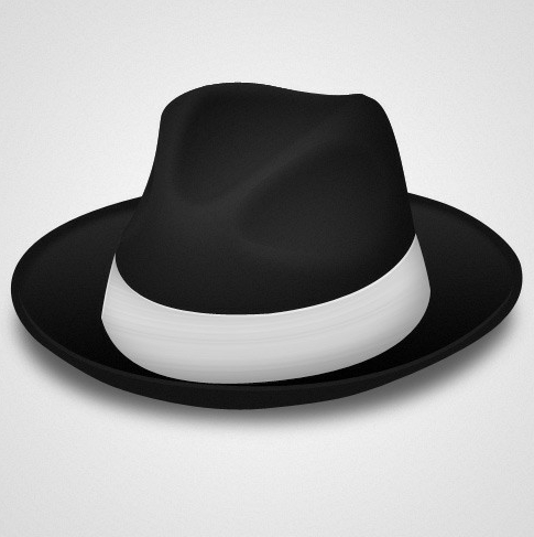 Gangster Hat Vector