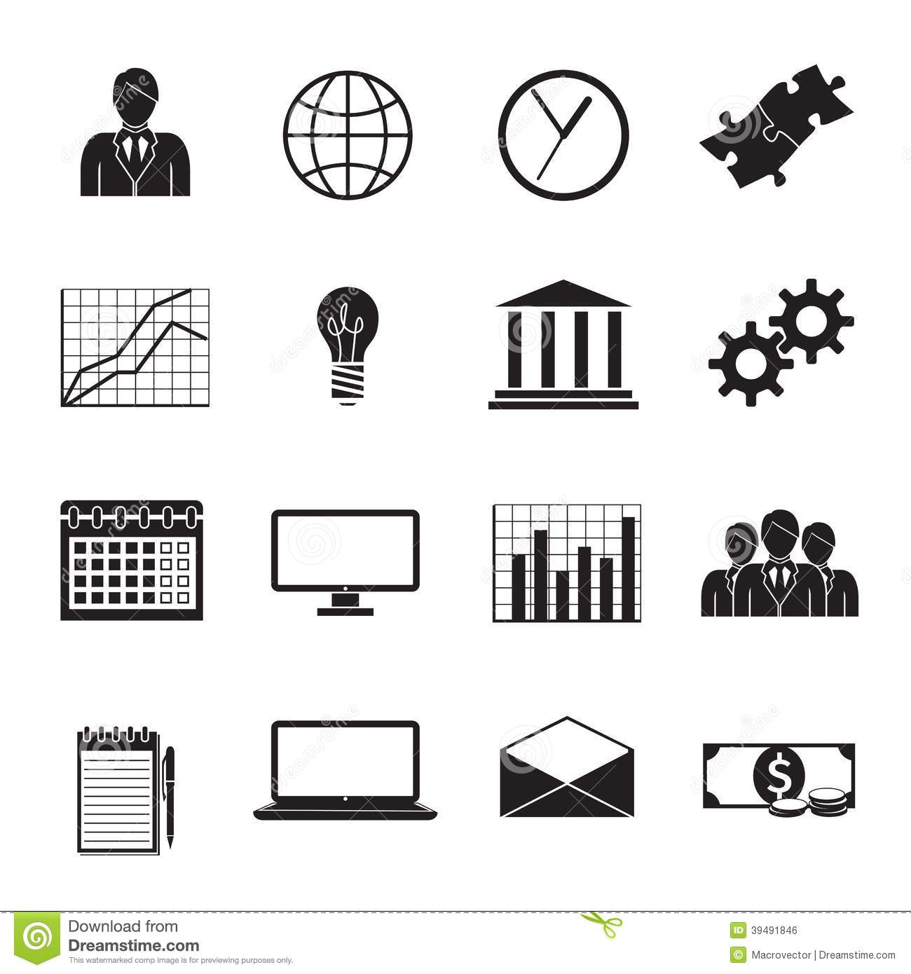 Generic Business People Icons