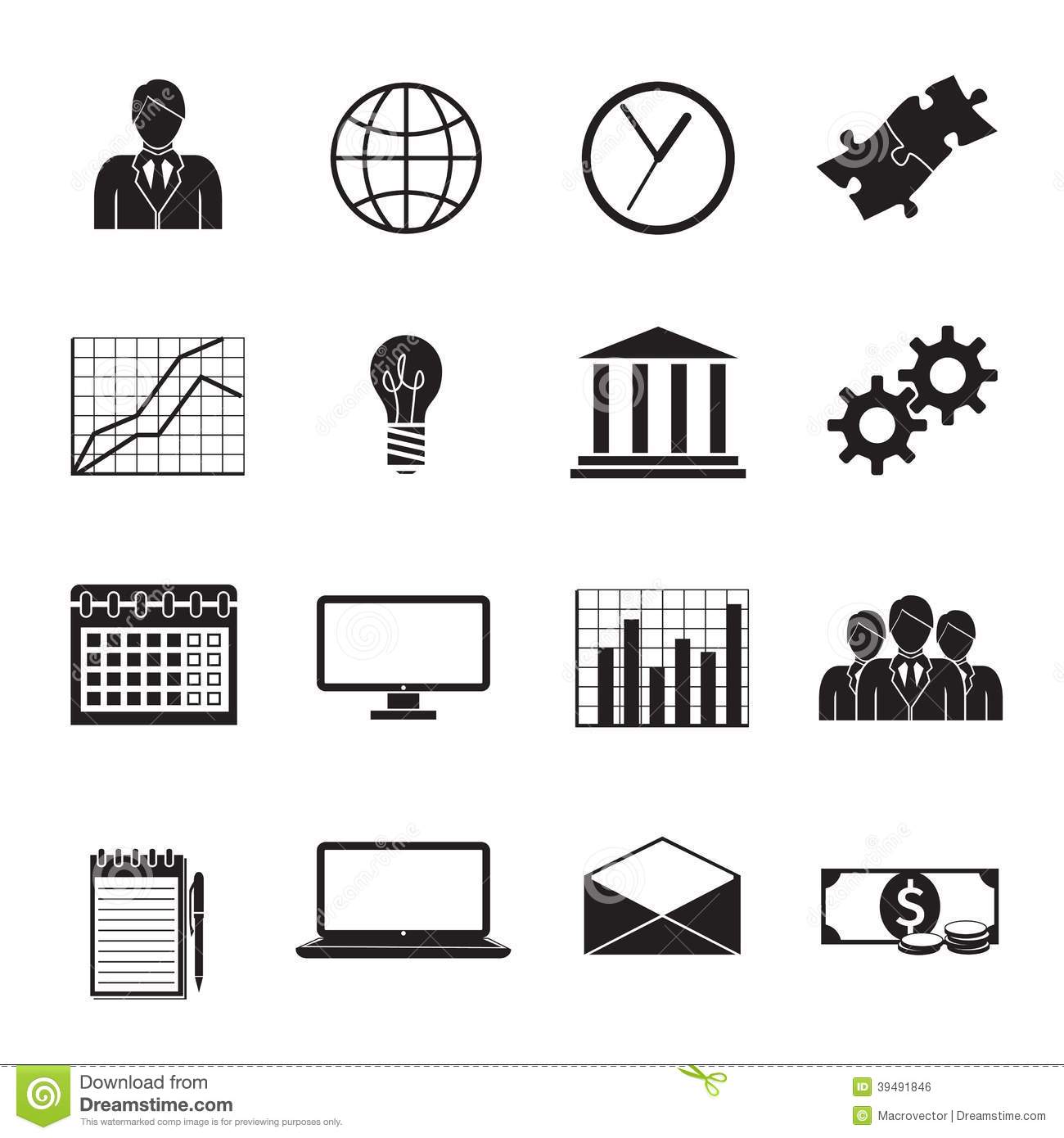 Generic Business People Icons Generic Business People Icons