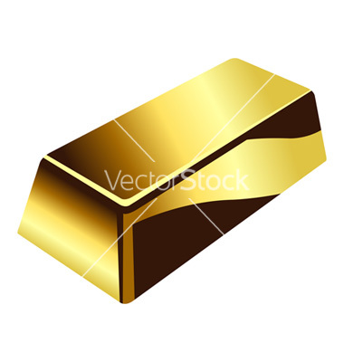 Gold Bar Vector