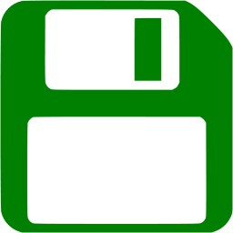 Green Save Icon