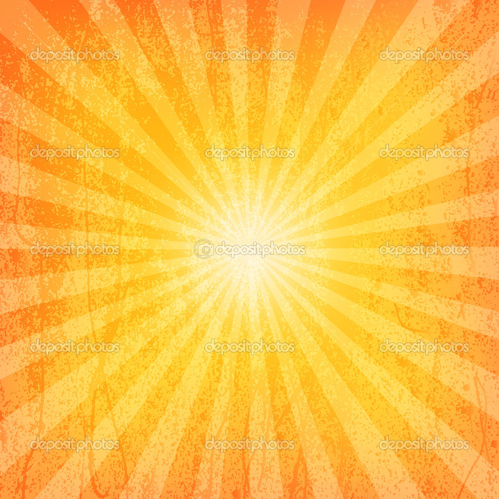 Grunge Sunburst