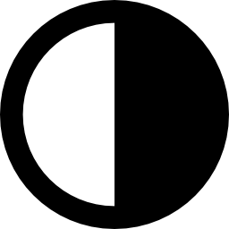 Half-Filled Circle