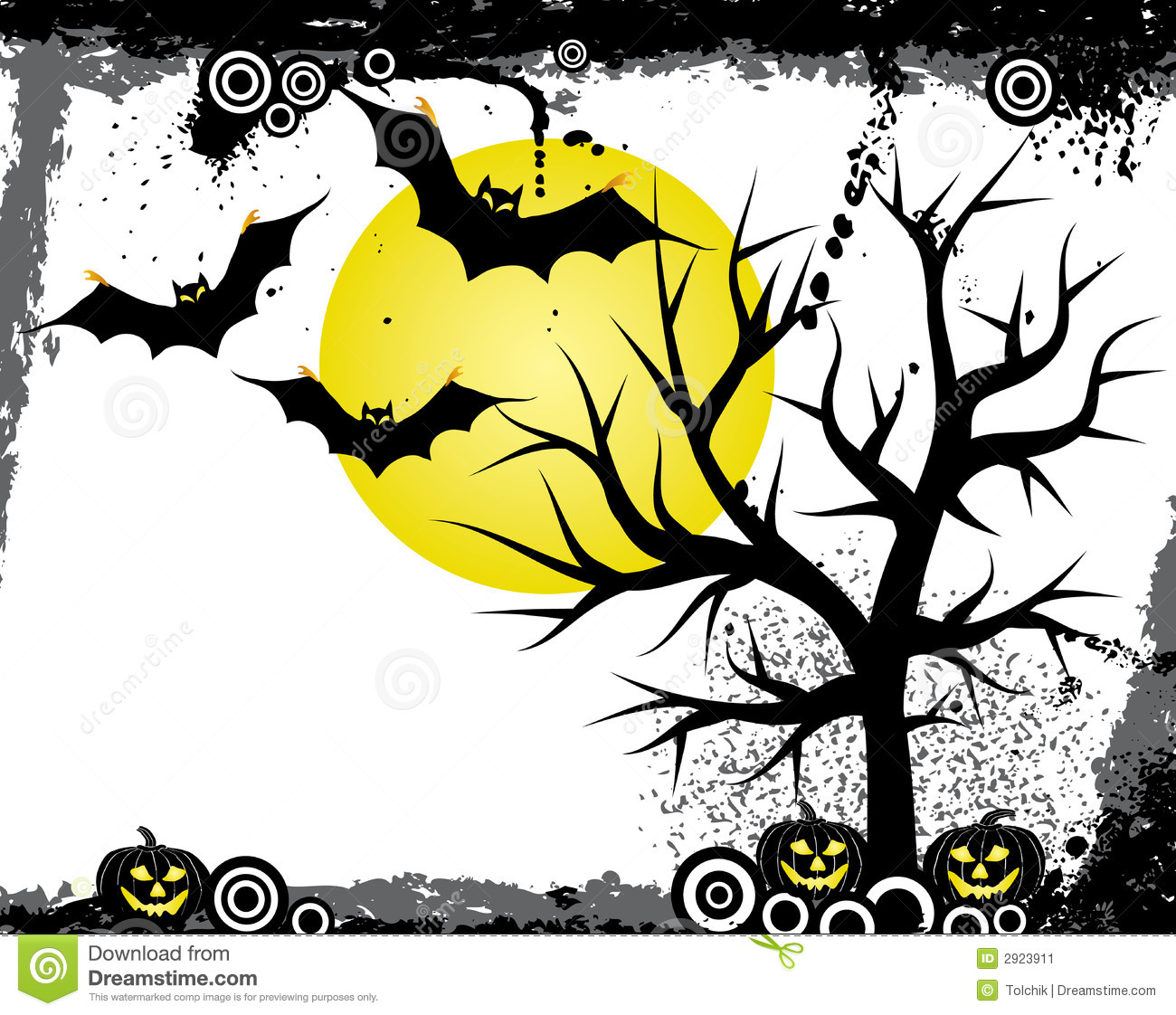 Halloween Background Vector Art