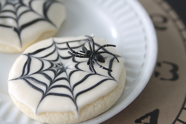 Halloween Spider Web Cookies Recipe Halloween Spider Web Cookies Recipe