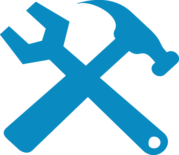 Hammer and Wrench Clip Art