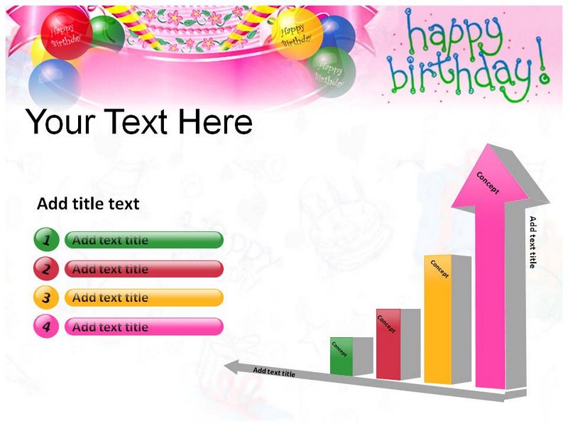 Happy Birthday PowerPoint Template Free