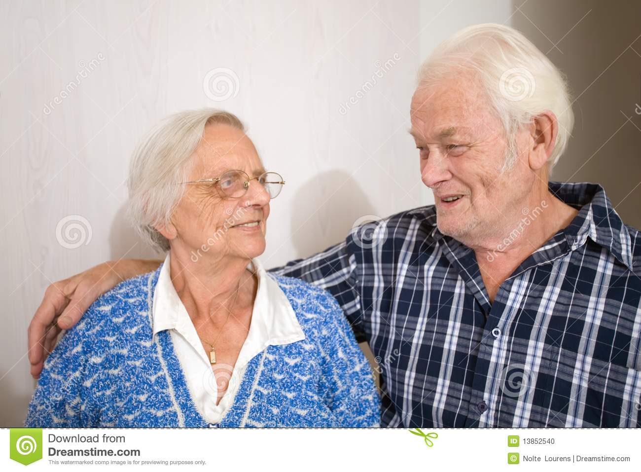 Happy Old People Laughing